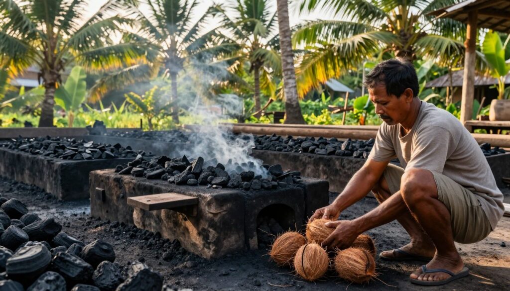 Sustainable charcoal production