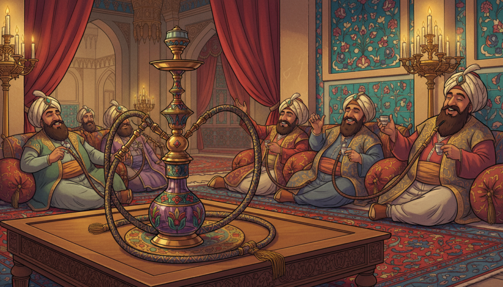 Ottoman Empire hookah traditions in royal ceremonies Ottoman Empire hookah traditions in royal ceremonies