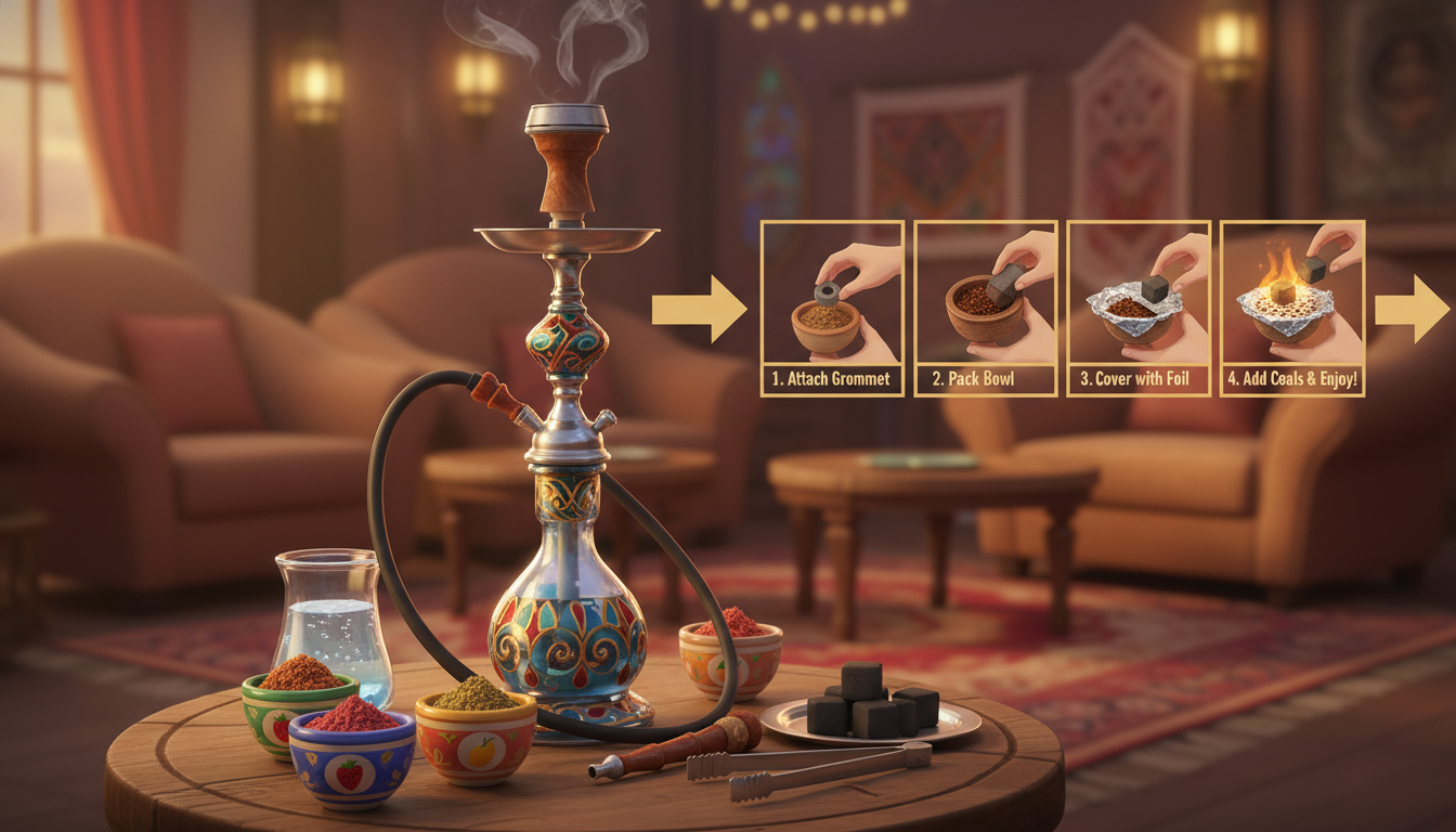essential hookah accessories for beginners