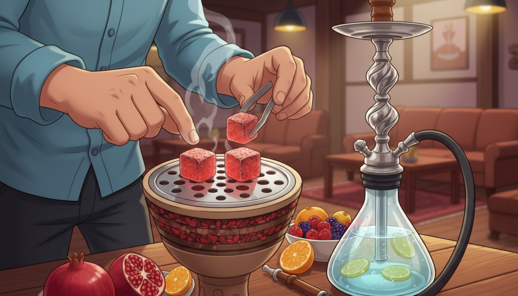 expert advice on packing hookah bowl heat management