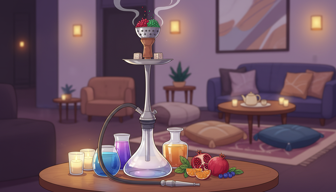 hookah charcoal size for best flavour