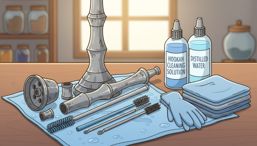 hookah stem cleaning process and maintenance tools hookah stem cleaning process and maintenance tools