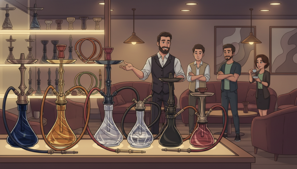 premium hookah companies customization options