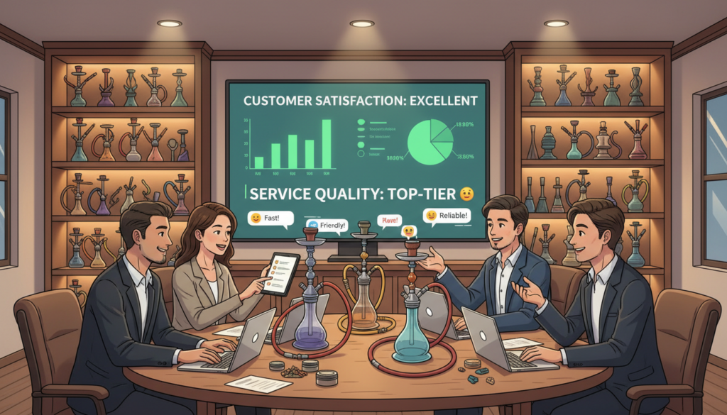 reliable shisha manufacturers customer service evaluation
