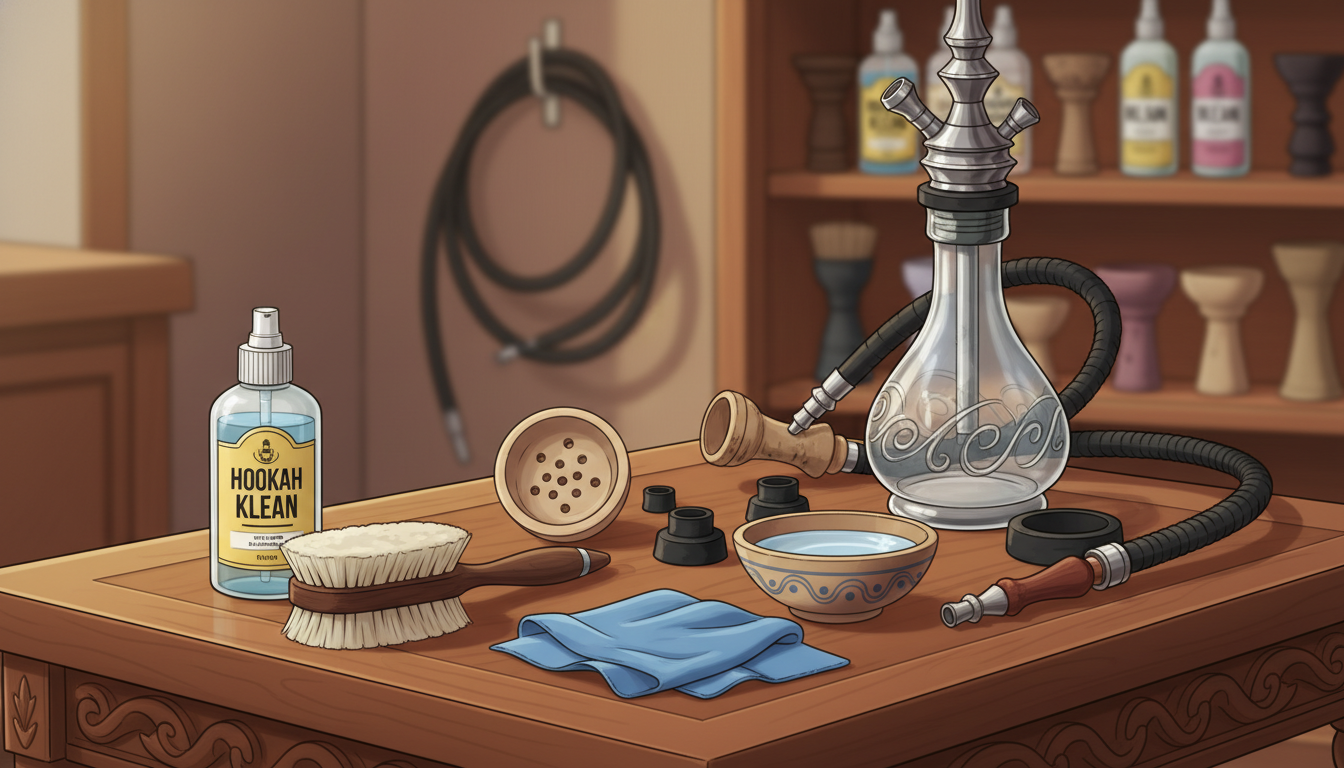 ultimate guide to cleaning hookah parts