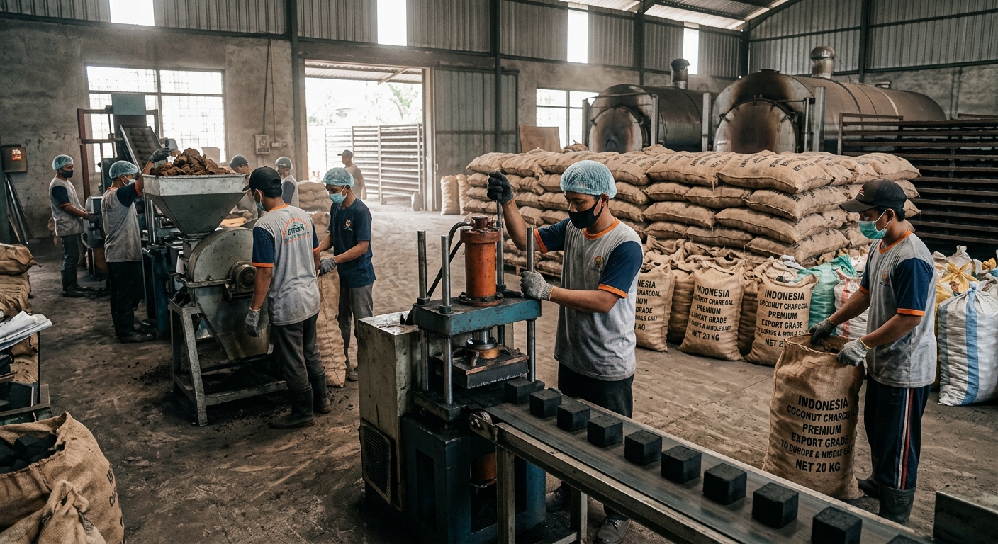 The Ultimate Guide to Indonesian Coconut Charcoal Factories: Production, Quality, and Global Export